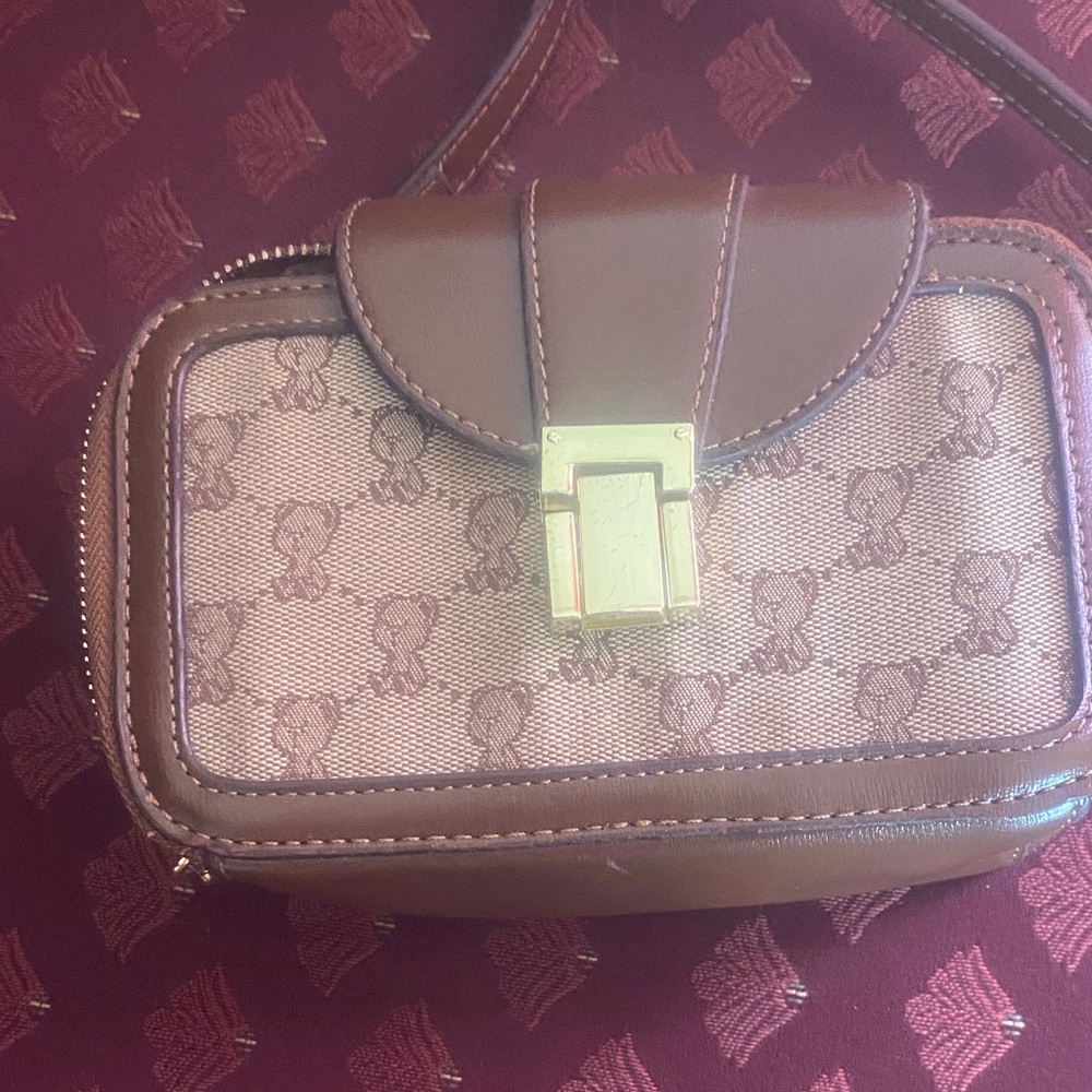 Brown Designer Crossbody Bag